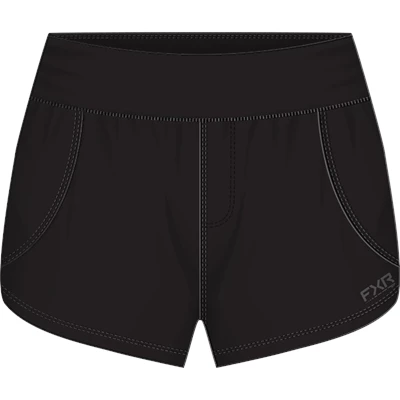 W Coastal Short XS Black