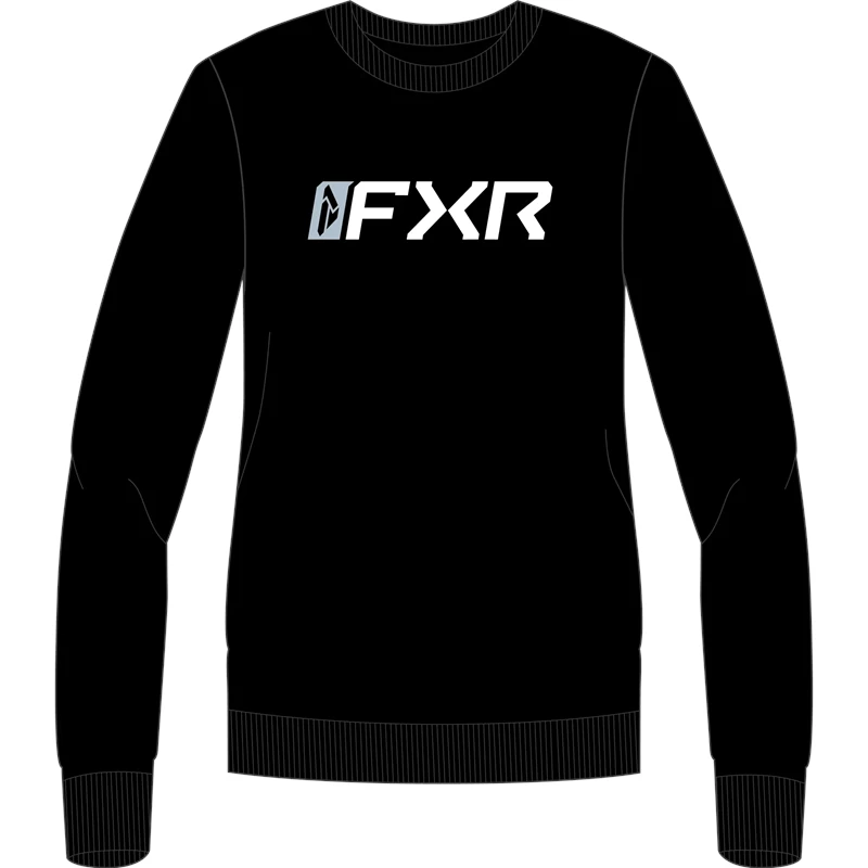 W Mitered Cotton Crewneck