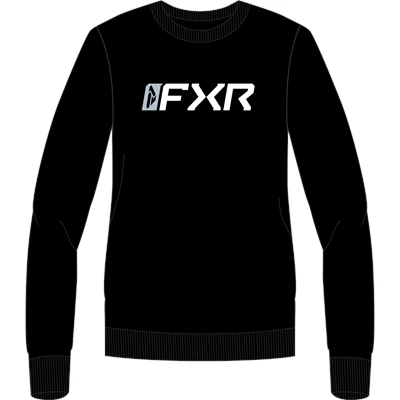 W Mitered Cotton Crewneck