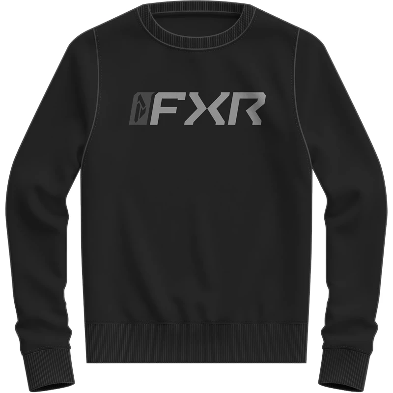 M Mitered Cotton Crewneck