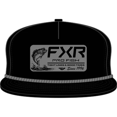Tight Lines Hat Adult Black/Grey