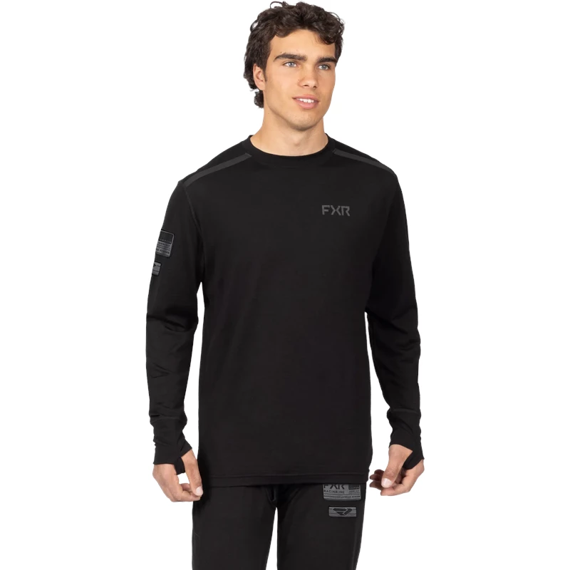 M Vapor Merino Longsleeve S Black
