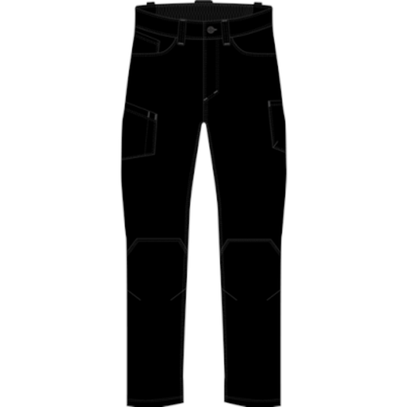 M Task Canvas Work Pant 28 Black