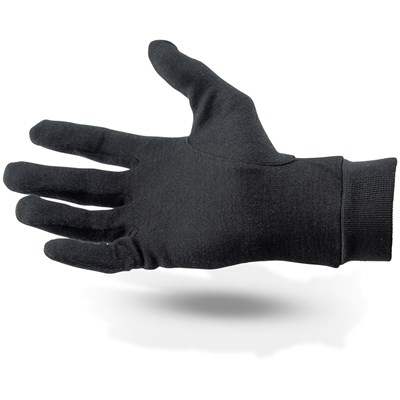 Halvarssons Wool Underglove Musta, L