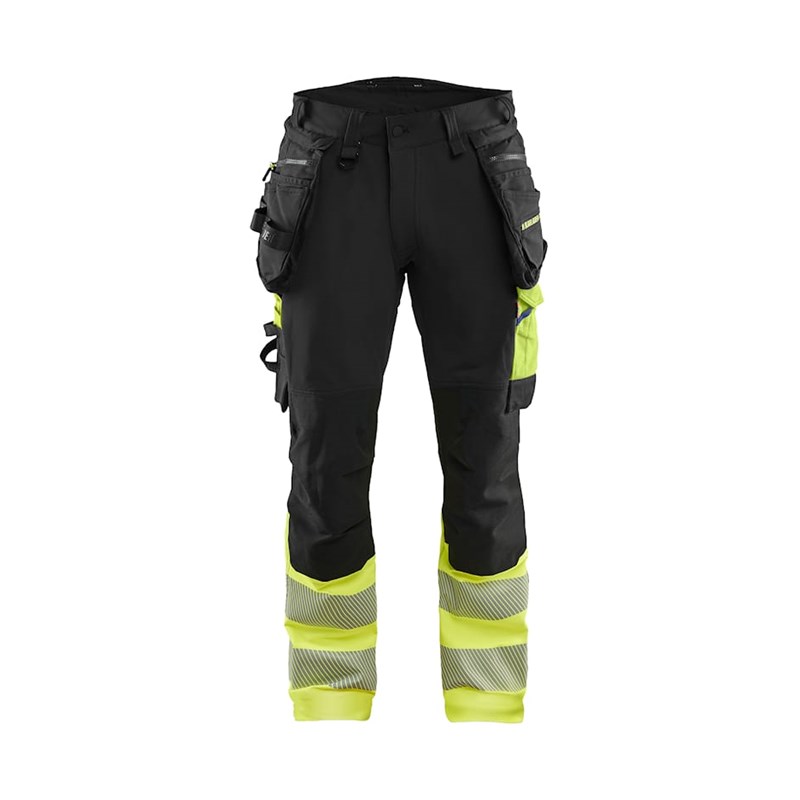 1125 Highvis riipputaskuhousut 4-way stretch C54