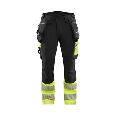 1125 Highvis riipputaskuhousut 4-way stretch C54