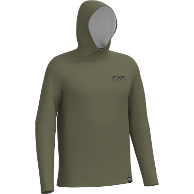M Attack Air UPF PO Hoodie 26-Moss/Char-XL