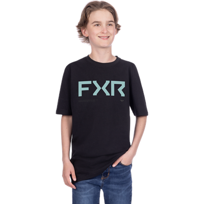 Yth Hydrogen Premium T-Shirt 25-Black/Bermuda-L