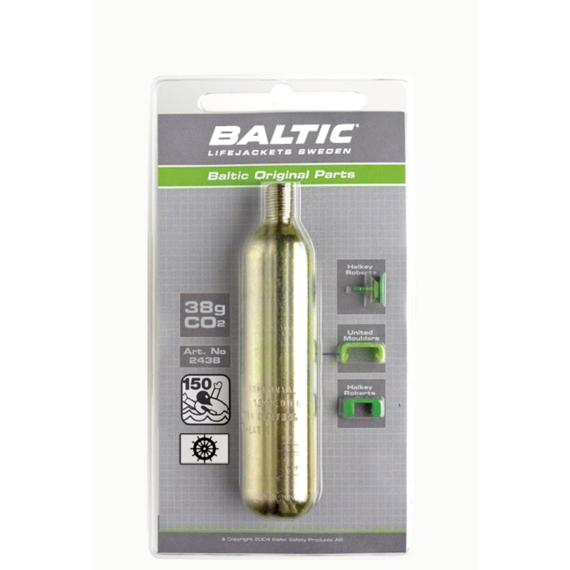 Baltic paukkuliivin CO2 patruuna 38g