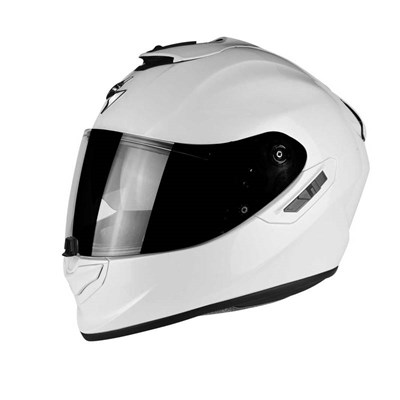 SCORPION Kypärä EXO-1400 EVO AIR Solid helmenvalkoinen XS