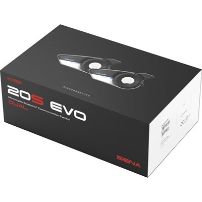 Sena 20S EVO, BT with HD Speakers Duopack Kypäräpuhelin