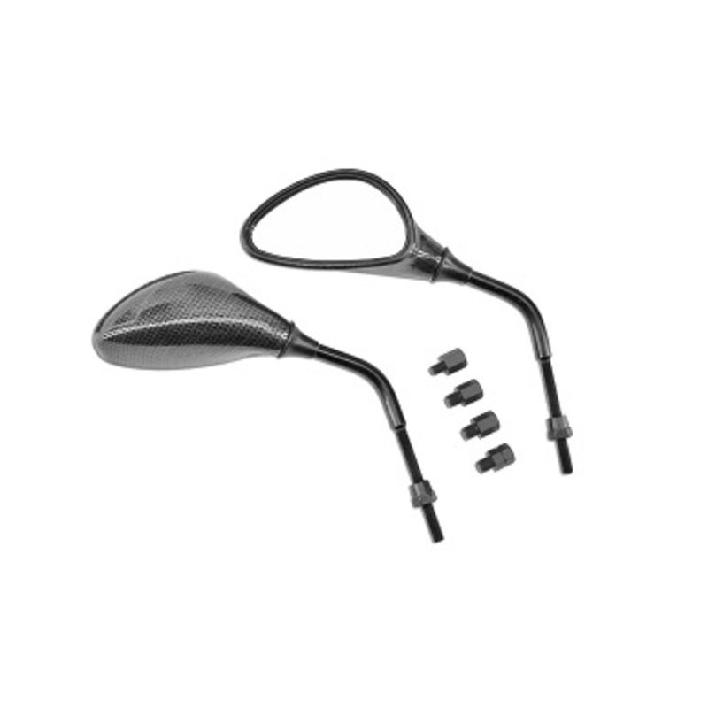 TNT Peili, MAC 3, Matta Carbon-kuvio, Pari, M8 oikea (M8 vas./M10 oik./M10 vas.)