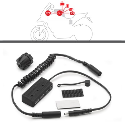 Givi johtosarja 12V jakorasialla