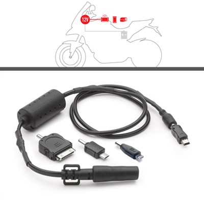 Givi johtosarja neljällä adapterilla