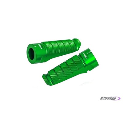 Puig Jalkatukipari Hi-Tech Racing oikea/vasen C/vihreä