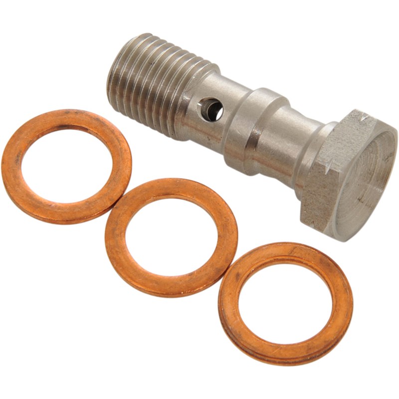 Goodridge Tuplabanjopultti 10 X 1.25mm sis.tiiv. SS