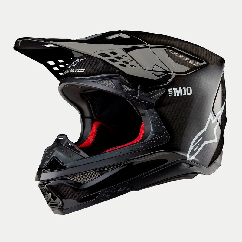 Alpinestars Kypärä S-M10 2206 Solid Carbon S