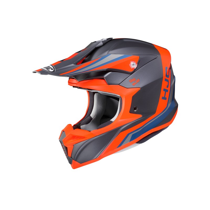 HJC Kypärä I 50 Flux Musta/Oranssi MC6SF L 59-60