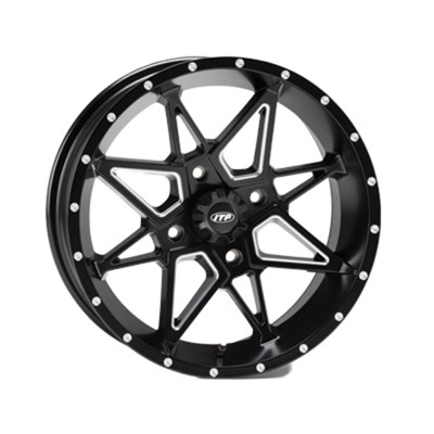 ITP Tornado vanne 15x7 4/156 4+3, mattamusta milled