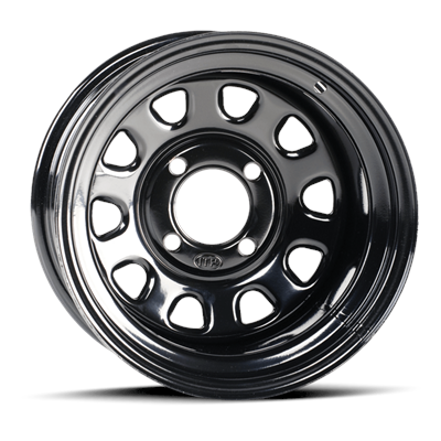ITP Delta 14x7 4/156 12mm 4+3, musta