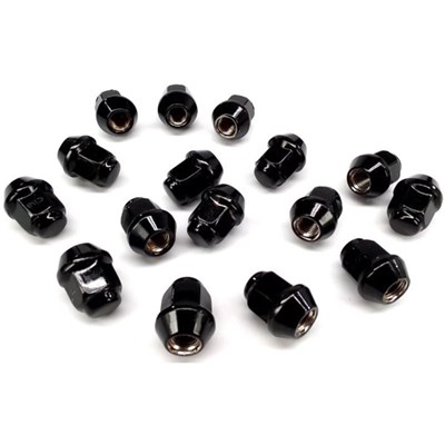 ITP Mutterisarja 10mm 60° kartio musta
