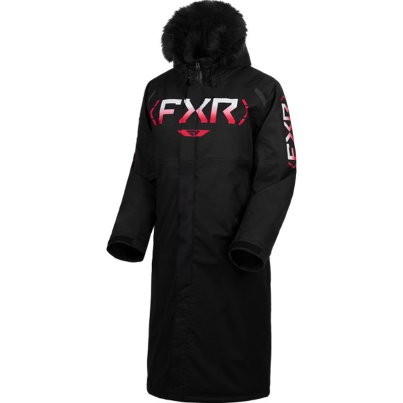 W Warm-Up Coat XL Razz/Black