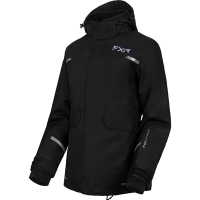 W Excursion Jacket 10 Black/Lilac