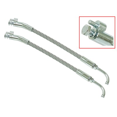 Sno-X Liukukiskon jäähdyttäjä, Vaijerimalli