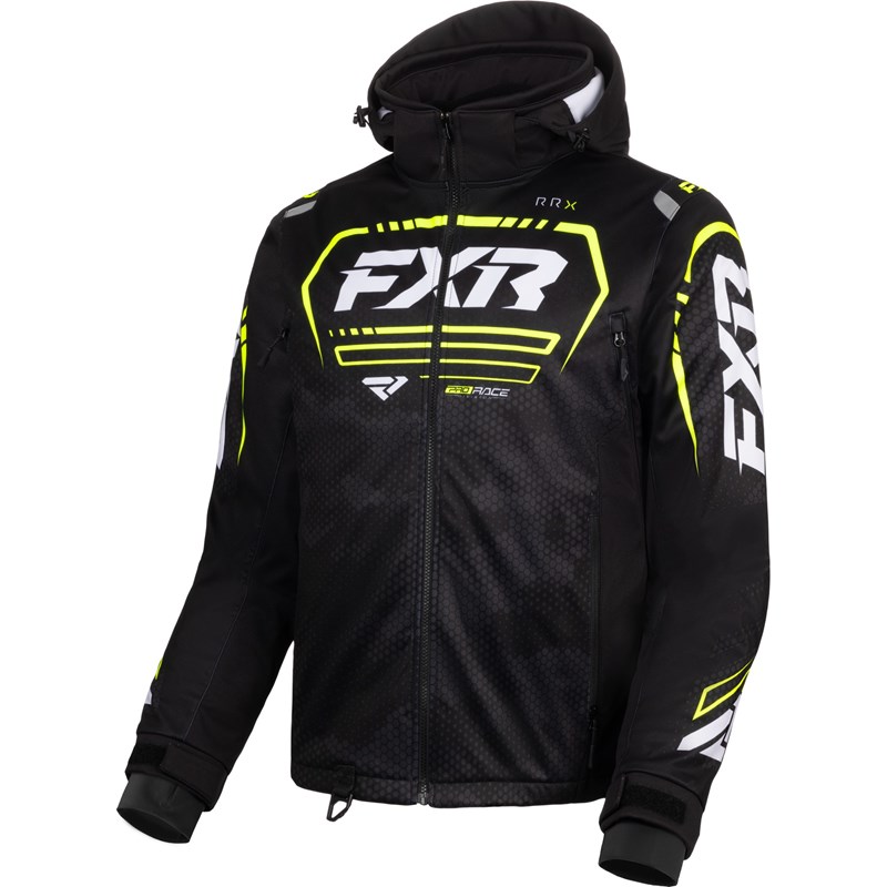 M RRX Jacket M Black Hex/Hivis