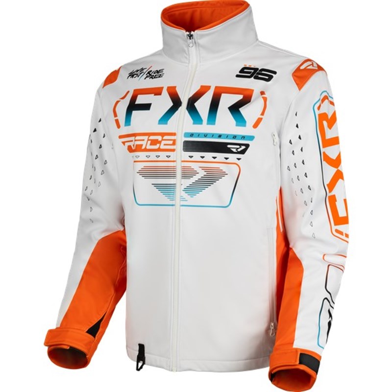 M Cold Cross RR Jacket XXS White/Orange/Blue