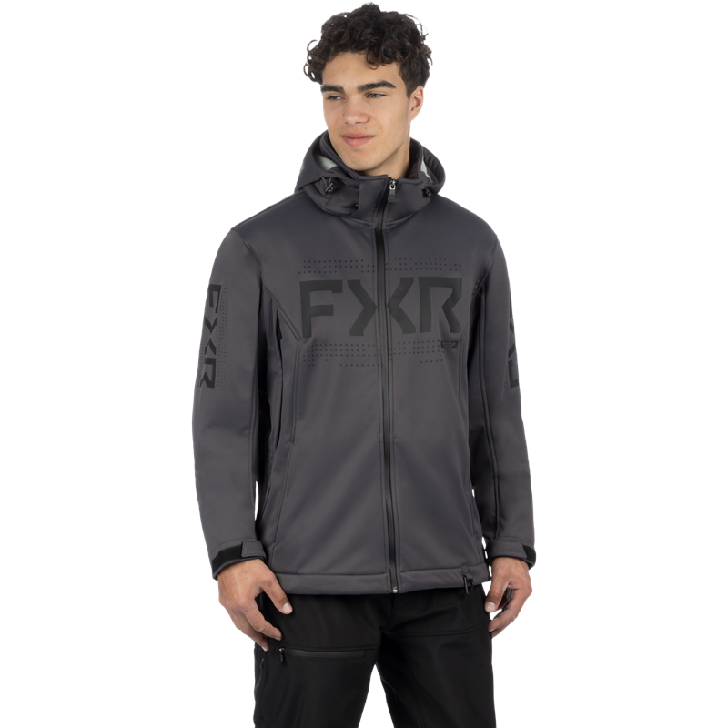 M Helium Softshell Jacket L Asphalt/Black