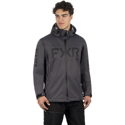 M Helium Softshell Jacket L Asphalt/Black
