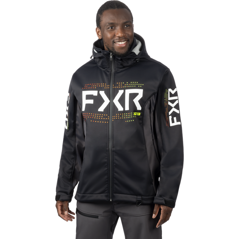 M Helium Softshell Jacket L Black/Inferno