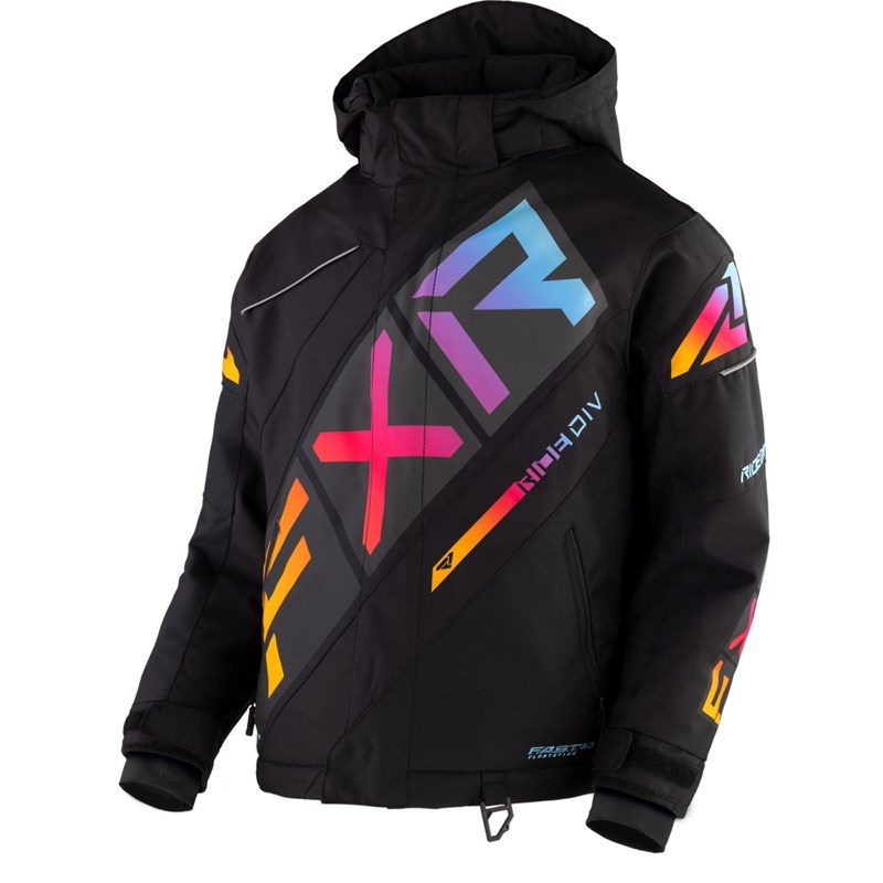 Yth CX Jacket Black/Spectrum 10