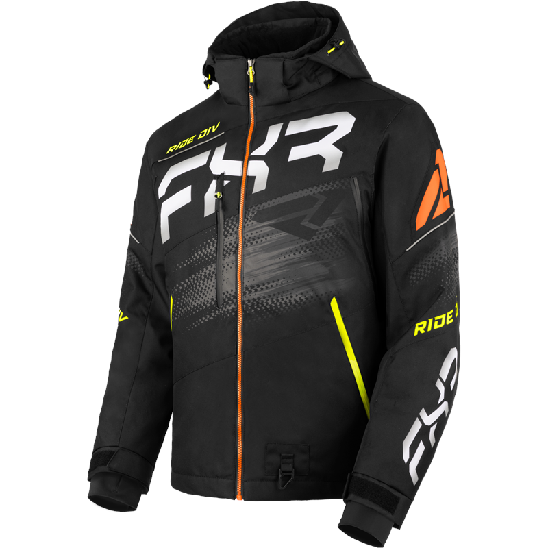 M Boost FX 2-in-1 Jacket 2XL Black/Hi Vis/Orange