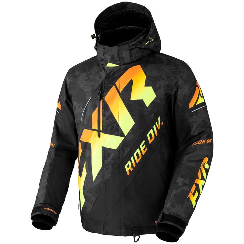 M CX Jacket Black Camo/Inferno XS
