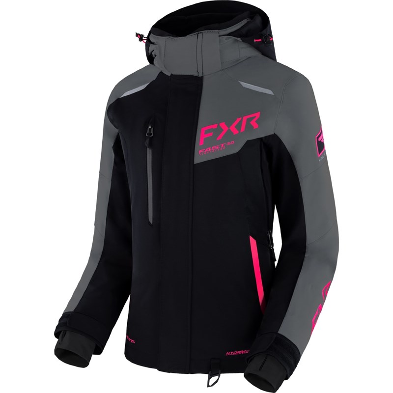 W Renegade FX Jacket 4 Black/Charcoal/Fuchsia