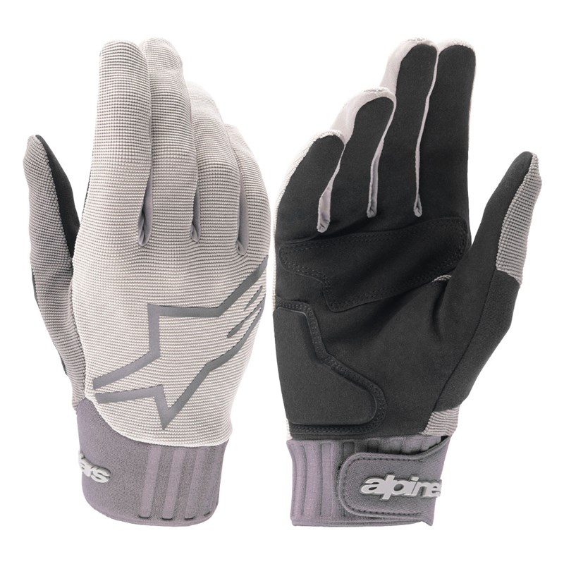 Hanskat ALPINESTARS, A-Dura Gel, koko XL, vaaleanharmaa