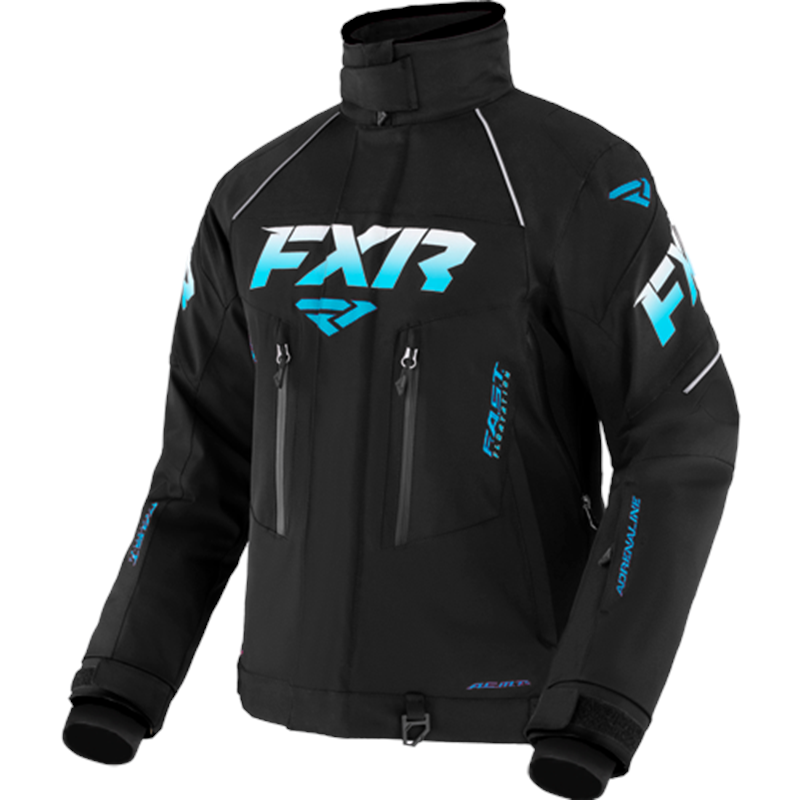 W Adrenaline Jacket 4 Black/Sky Blue Fade