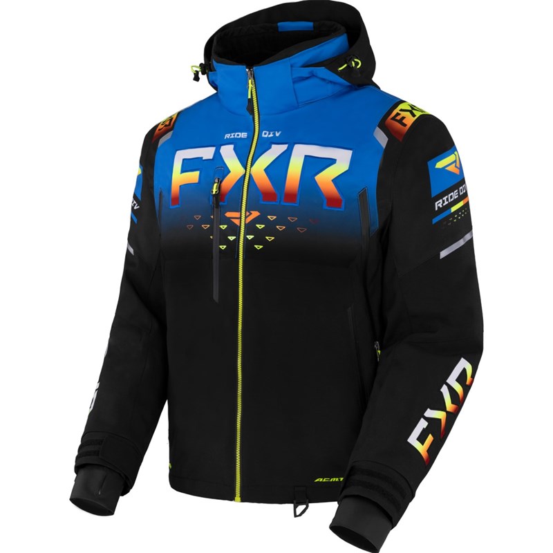 M Helium X 2-in-1 Jacket Black/Blue/Inferno M