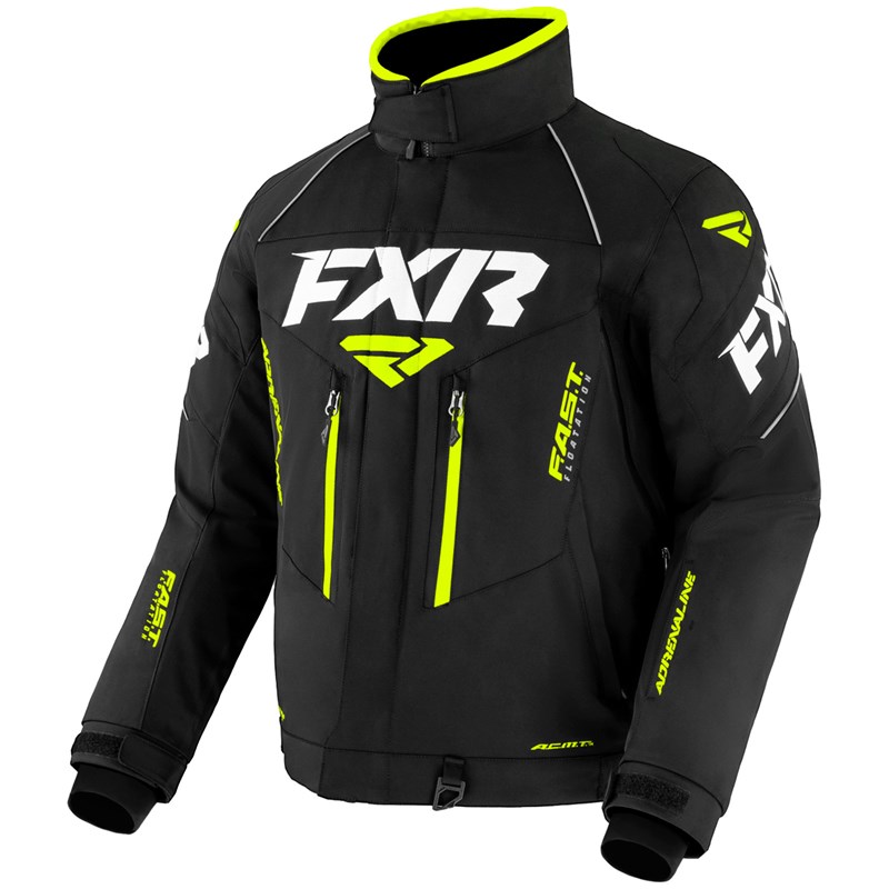 M Adrenaline Jacket 2XL Black/Hi Vis