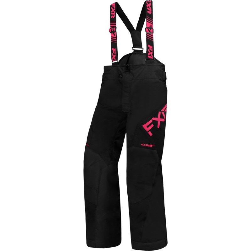 Yth Clutch Pant 10 Black/Fuchsia