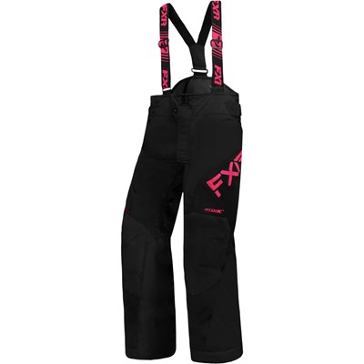 Yth Clutch Pant 10 Black/Fuchsia