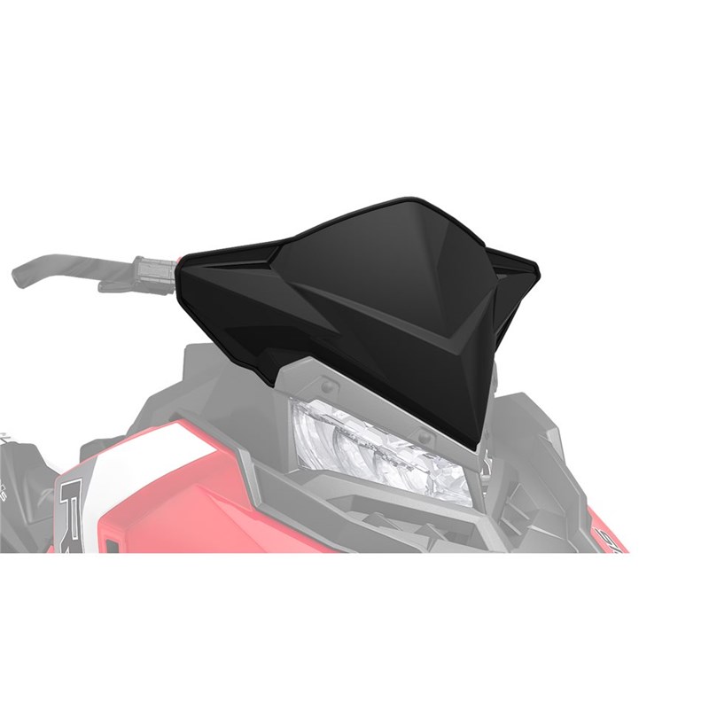 Polaris Deep Snow Mid Tuulilasi Axys White