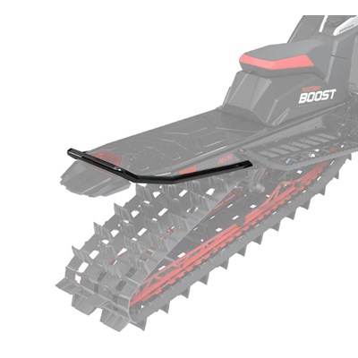 K-BUMPER REAR 165/155LONG BLK