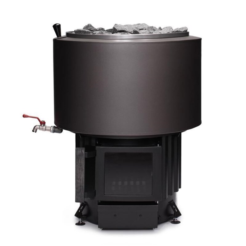 Narvi Kota Luosto VS puulämmitteinen kiuas vesisäiliöllä