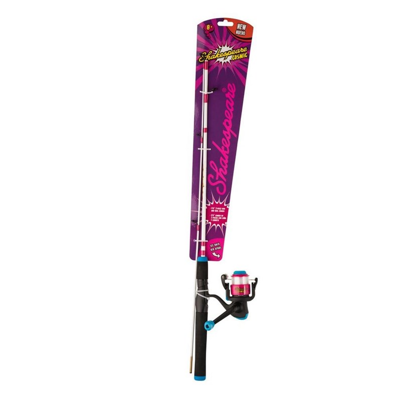Shakespeare Cosmic Spinning Combo vapasetti, pinkki