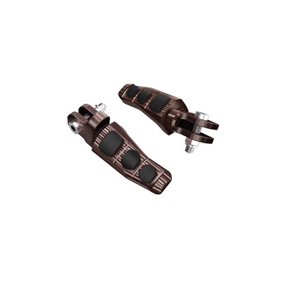 Yamaha, Tracer 7 Kuljettajan Touring-billet-jalkatapit (Ruskea)