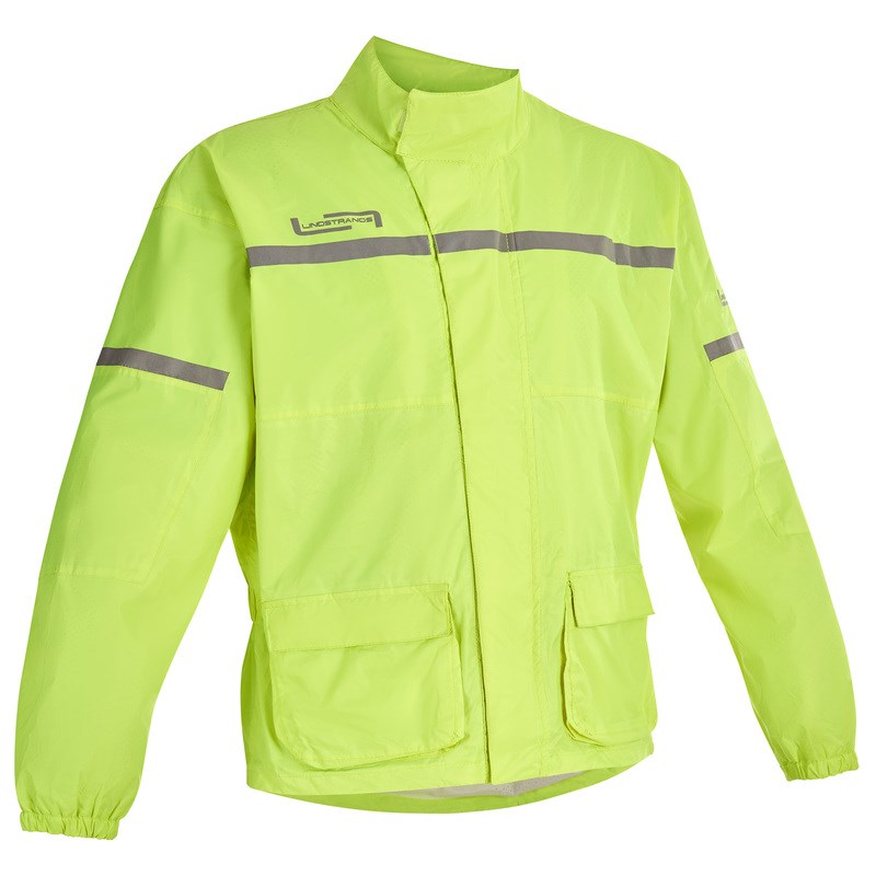 Lindstrands sadetakki Sidvallen jacket HV keltainen L