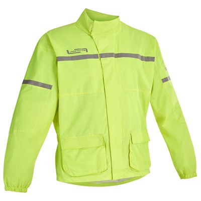 Lindstrands sadetakki Sidvallen jacket HV keltainen L